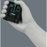 Wera 05049002001, Set d'embouts de vissage Noir/Vert