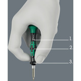 Wera 05049002001, Set d'embouts de vissage Noir/Vert
