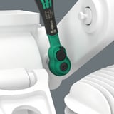 Wera 8100 SA 14 Ensemble de cliquets Zyklop Comfort, 1/4", Set d'outils Noir/Vert