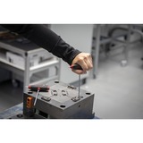 Wiha Ensemble de clés mâles hexagonales, avec poignée transversale ComfortGrip, Tournevis Noir/Rouge