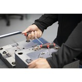 Wiha Ensemble de clés mâles hexagonales, avec poignée transversale ComfortGrip, Tournevis Noir/Rouge