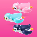 ZURU Pets Alive - Swimming Penguin, Figurine Pets Alive Swimming Penguin, Animal de bain, Garçon/Fille, 3 an(s), Couleurs assorties