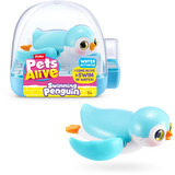 ZURU Pets Alive - Swimming Penguin, Figurine Pets Alive Swimming Penguin, Animal de bain, Garçon/Fille, 3 an(s), Couleurs assorties