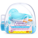 ZURU Pets Alive - Swimming Penguin, Figurine Pets Alive Swimming Penguin, Animal de bain, Garçon/Fille, 3 an(s), Couleurs assorties