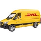 bruder MB Sprinter DHL avec chauffeur, Modèle réduit de voiture Jaune, 02671