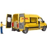 bruder MB Sprinter DHL avec chauffeur, Modèle réduit de voiture Jaune, 02671