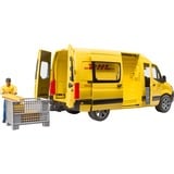 bruder MB Sprinter DHL avec chauffeur, Modèle réduit de voiture Jaune, 02671