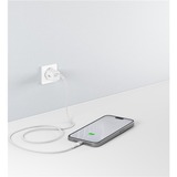 goobay Supersoft USB-C > USB-C 2.0, Câble Blanc, 0,5 mètre