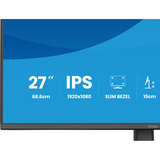 iiyama ProLite XB2793HSU-B1 27" Moniteur Noir (Mat), 1x DisplayPort, 1x HDMI, 2x USB-A, 120 Hz