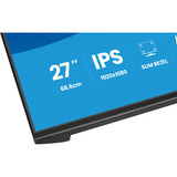 iiyama ProLite XB2793HSU-B1 27" Moniteur Noir (Mat), 1x DisplayPort, 1x HDMI, 2x USB-A, 120 Hz