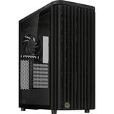 ASUS  boîtier midi tower Noir | 2x USB-A | 1x USB-C | Verre Trempé