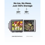 Anker SOLIX EverFrost 2 glacière 40 L Electrique Noir Gris/Noir, Noir, 2 roue(s), Noir, 40 L, -20 - 20 °C, 45 dB