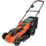 BLACK+DECKER CLMA4825L2-QW, Tondeuse à gazon Orange/Noir