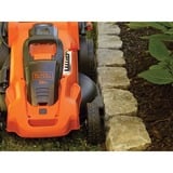 BLACK+DECKER CLMA4825L2-QW, Tondeuse à gazon Orange/Noir