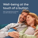 Beurer HK 77 Heaty bleu obsidienne, Coussin chauffant Bleu foncé