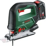 Bosch AdvancedSaw 18V scie sauteuse 3000 spm 1,9 kg Vert, Noir, Vert, 45°, Aluminium, Laminé, Plastique, Acier, Bois, Aluminium, Sans brosse, 3000 spm