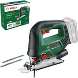 Bosch AdvancedSaw 18V scie sauteuse 3000 spm 1,9 kg Vert, Noir, Vert, 45°, Aluminium, Laminé, Plastique, Acier, Bois, Aluminium, Sans brosse, 3000 spm