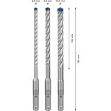 Bosch EXPERT jeu de forets à percussion SDS-plus-7X, 3 pièces, Jeu de mèches de perceuse 