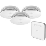 Bosch Kit de démarrage Smart Home avec 3 détecteurs de fumée, Bundle 