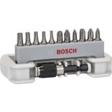 Bosch Set d'embouts Extra Dur, 11+1 pièces, Set d'embouts de vissage 