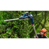Bosch Taille-haie télescopique sans fil GHE 18V-50 TP Professional solo, 18 Volts, Taille-haies Bleu
