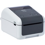 Brother TD-4410D imprimante pour étiquettes Thermique directe 203 x 203 DPI Avec fil, Imprimante d'étiquettes Gris/Blanc, Thermique directe, 203 x 203 DPI, 203 mm/sec, Avec fil, Gris, Blanc