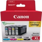 Canon 9182B010 cartouche d'encre 4 pièce(s) Original Rendement élevé (XL) Noir, Cyan, Magenta, Jaune Rendement élevé (XL), Noir, Cyan, Magenta, Jaune, 4 pièce(s), Multi pack