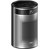 DREO Chauffage soufflant Atom 416, Radiateur soufflant Noir/Argent