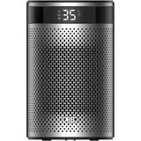 DREO Chauffage soufflant Atom 416, Radiateur soufflant Noir/Argent