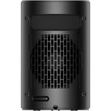 DREO Chauffage soufflant Atom 416, Radiateur soufflant Noir/Argent