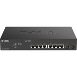 D-Link DGS-1100-10MPV2 Géré L2 Gigabit Ethernet (10/100/1000) Connexion Ethernet, supportant l'alimentation via ce port (PoE) 1U Noir, Switch Géré, L2, Gigabit Ethernet (10/100/1000), Connexion Ethernet, supportant l'alimentation via ce port (PoE), Grille de montage, 1U