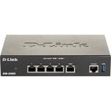 D-Link DSR-250V2 routeur sans fil Gigabit Ethernet Noir 802.11g, Ethernet/LAN, Noir, Routeur de bureau/poteau