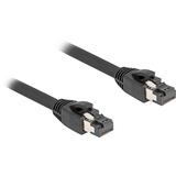 DeLOCK Câble de raccordement S/FTP, RJ-45 Cat.8.1 Noir, 5 mètres