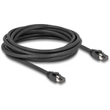 DeLOCK Câble de raccordement S/FTP, RJ-45 Cat.8.1 Noir, 5 mètres