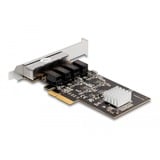 DeLOCK PCIe x4 vers 4 x RJ45 Gbit, Carte réseau 