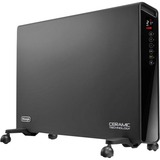 DeLonghi HX65L22 Intérieure Gris 2200 W Chauffage électrique à convecteur, Convecteur niveau Anthracite, Chauffage électrique à convecteur, Vitrocéramique, 24 h, Intérieure, Sol, Gris