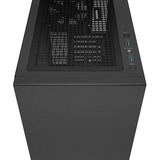 DeepCool CH510, Boîtier PC Noir, 2x USB-A 3.2 (5 Gbit/s), 1x Audio, Window-kit