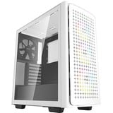 DeepCool CK560 boîtier midi tower Blanc | 2x USB-A | 1x USB-C | RGB | Verre Trempé