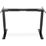 Digitus Châssis de table réglable en hauteur électrique, double moteur, 3 niveaux, Piètement Noir