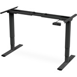 Digitus Châssis de table réglable en hauteur électrique, double moteur, 3 niveaux, Piètement Noir