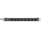 Digitus DN-95410-R, Multiprise Rouge/en aluminium
