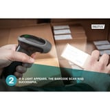 Digitus Lecteur de codes-barres 2D portable Noir