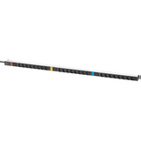 Digitus PDU IT de base avec profilé en aluminium, 27 prises, 24x C13, 3x C19, Multiprise Noir/en aluminium