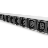 Digitus PDU IT de base avec profilé en aluminium, 27 prises, 24x C13, 3x C19, Multiprise Noir/en aluminium