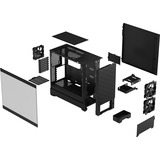 Fractal Design Pop Air boîtier midi tower Noir | 2x USB-A | Verre Trempé
