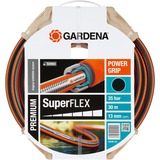 GARDENA Tuyau Premium SuperFLEX 13 mm (1/2") Gris/Orange, 30 m, Gris, Orange, Tuyau seulement, 35 bar, 1,3 cm
