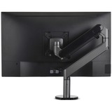 HAGOR 8715 support d'écran plat pour bureau 81,3 cm (32") Noir, Support de moniteur Gris foncé, Pince, 9 kg, 38,1 cm (15"), 81,3 cm (32"), 100 x 100 mm, Noir