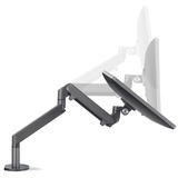 HAGOR 8715 support d'écran plat pour bureau 81,3 cm (32") Noir, Support de moniteur Gris foncé, Pince, 9 kg, 38,1 cm (15"), 81,3 cm (32"), 100 x 100 mm, Noir