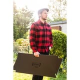 Hazet Tapis de mécanicien 195-5, Protection des genoux Gris/Bleu