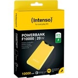 Intenso F10000 Yellow, 7332039, Powerbank Jaune